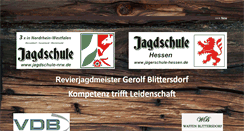 Desktop Screenshot of jagdschule-duesseldorf.com